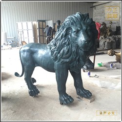 銅獅子雕塑具有的含義